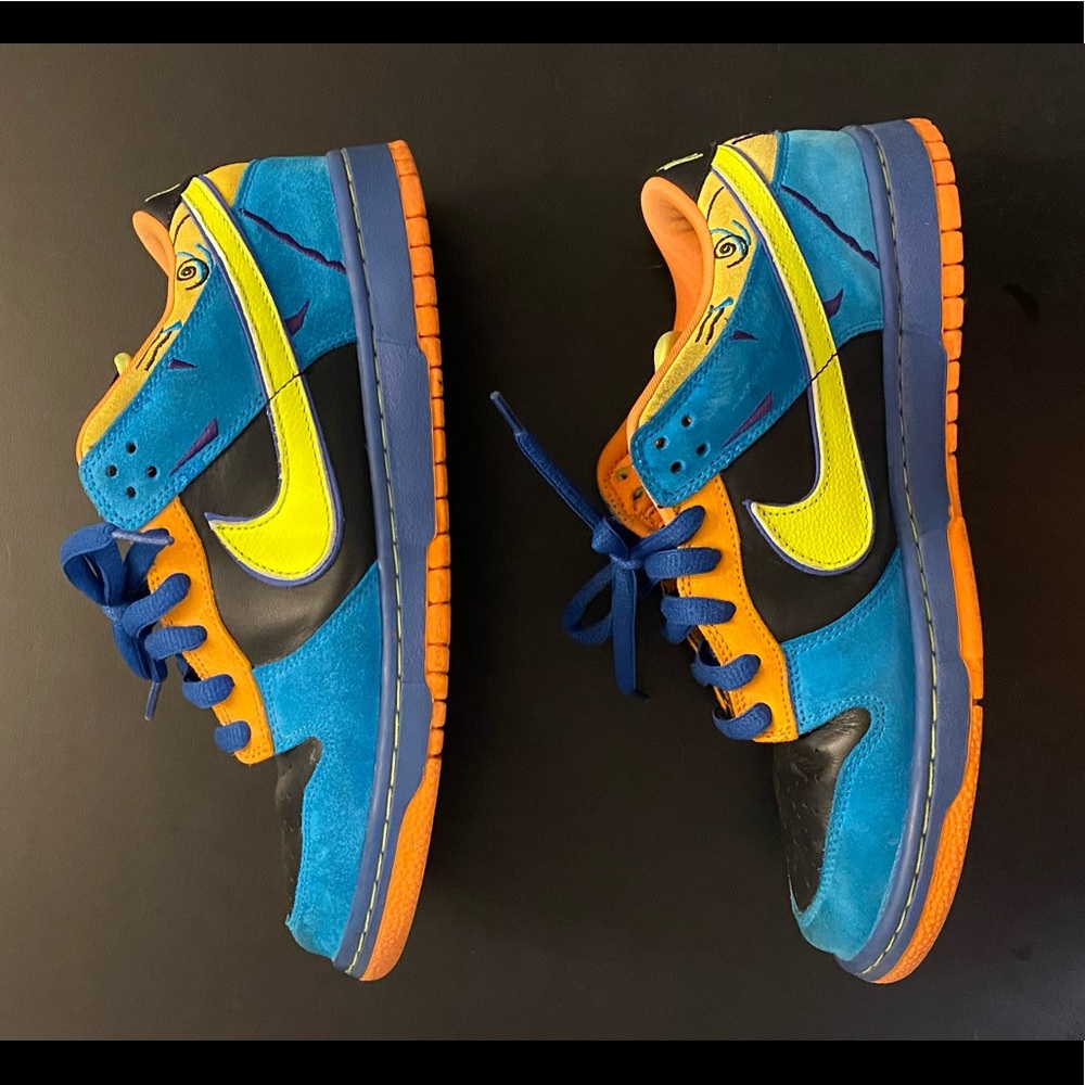 Nike SB dunk low premium quick strike “Skate or Die” size 10